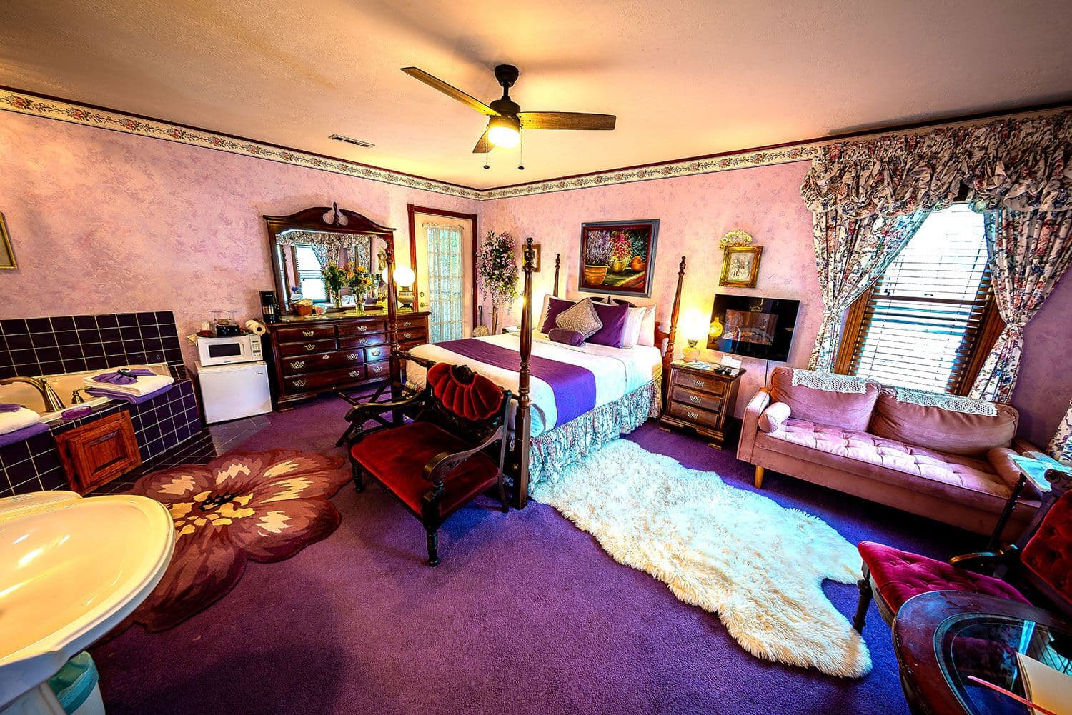 Colette Suite: Lavender dreams in the purple house